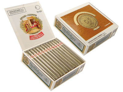AYC Grenadiers Natural Light Box Cigars 5496 Buitrago Cigars
