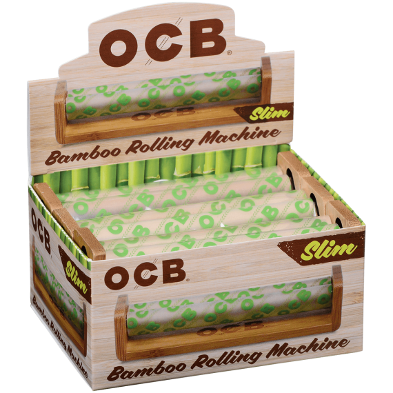 OCB Cigars Bamboo Rolling MachineRoller Slim 6 Ct. Box 77170109987 Buitrago Cigars