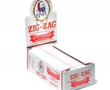 Zig Zag Cigarette Papers Kutcorners Slow Burning White 24/32 Ct. Box 0086600077421-FU