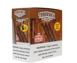 Throwback Natural Leaf Cigars 5Pk 40 Wild Berry 10860004671623
