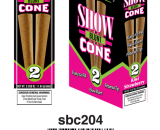 Show Blunt Cone 15/2 ( Flavors Available) SKU-851-Kiwi Strawberry