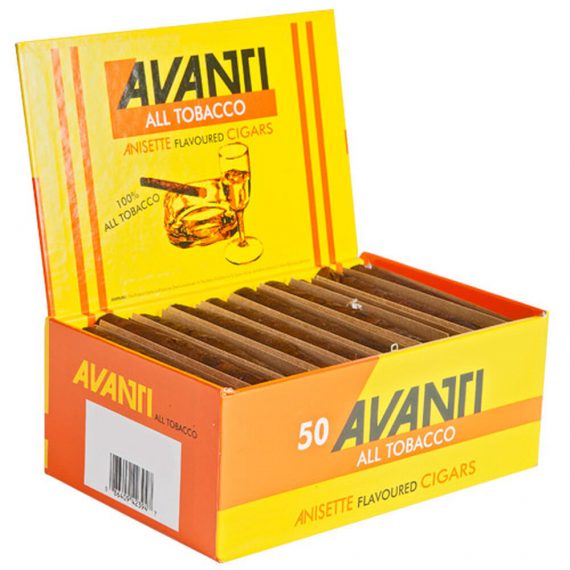 Avanti Single Cigar Parejo 50 Box 1843-PA