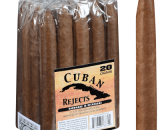 Cuban Rejects Cigars Torpedo Natural 20 Ct Bundle 751667183345