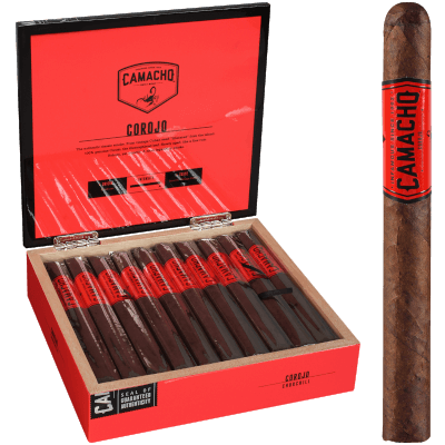 Camacho Corojo Natural Cigar Churchill 20 Ct. Box 7623500175318-PA