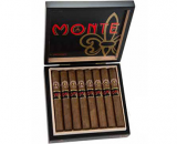 Monte By Montecristo Monte Conde (Pig Tail) Cigar Corona 16 Ct. Box 5.50X48 071610803596-PA