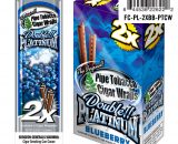 Double Platinum Blunt Wraps Blueberry 25/2 Ct 644536226222-FU