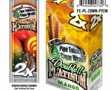 Double Platinum Blunt Wraps Mello Mango 25/2 Ct 644536227328-FU