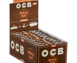 OCB Unbleached Virgin Rolling Papers 1 ¼ Roll Kit 20 Ct. Box 86400902267