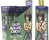 Lion Rolling Circus Hemp Wraps Blueberry 25/2