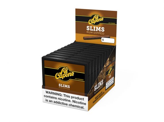 Al Capone Slims Rum Cigarillos 717519011112