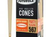 Futurola Cones Party Size Dutch Brown 567ct 2277-PA