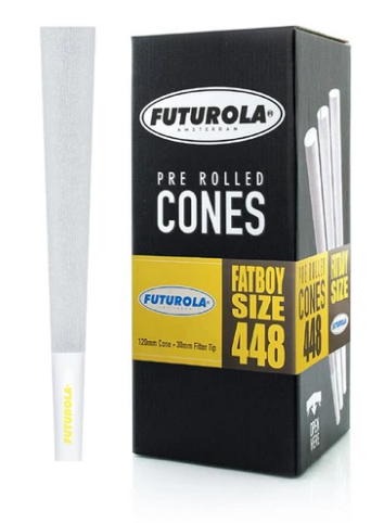 Futurola Cones Fatboy Classic White 448ct 2279-FU