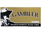Gambler Cigarette Filter Tubes 100mm Gold 5-200 Ct. Boxes 077170260671-FU