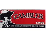 Gambler Cigarette Filter Tubes King Size Regular 5/200 Ct. Boxes 077170260299-BO