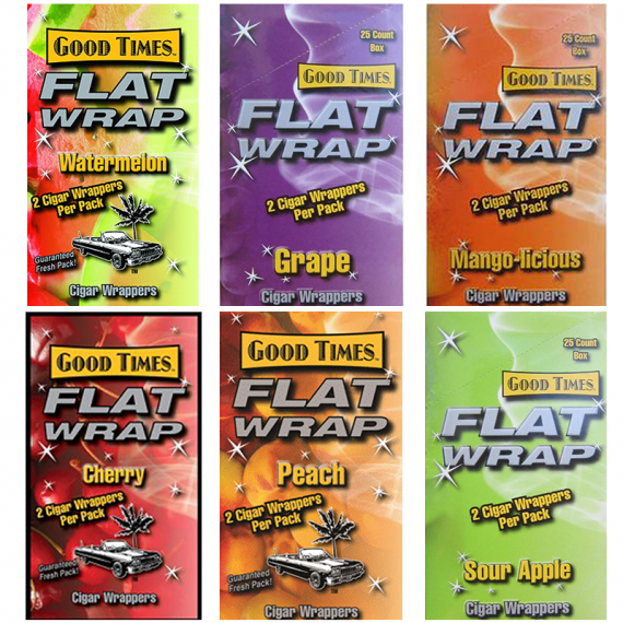 Good Times Flat Wraps all Flavors 1478-ST