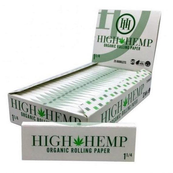 High Hemp Organic 1 1/4 Rolling Papers 25/32