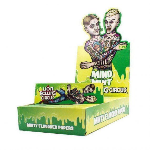 Lion Rolling Circus 1 1/4"Mind Mint Rolling Papers