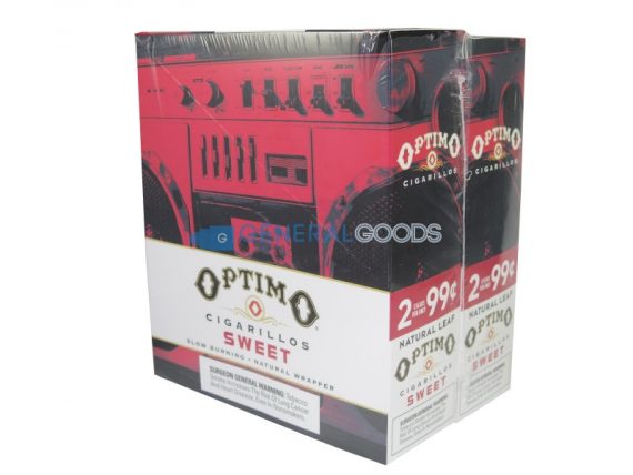 Optimo Cigarillos Foil Pack Sweet 025900443016-HA