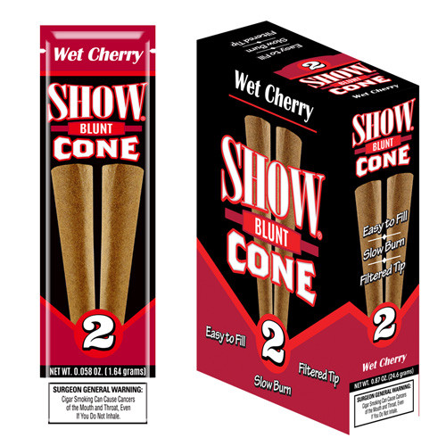 Show Blunt Cone 15/2 ( Flavors Available) SKU-851-Cherry