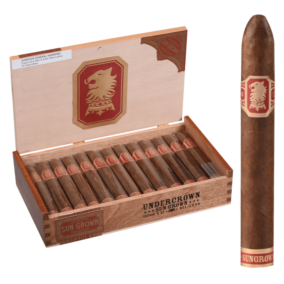 Undercrown Cigars Sun Grown Belicoso 25 Ct. Box 6.00X52 818578010518