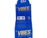 VIBES Rice Rolling Papers 1 1/4 / 50pc Display 1776-10