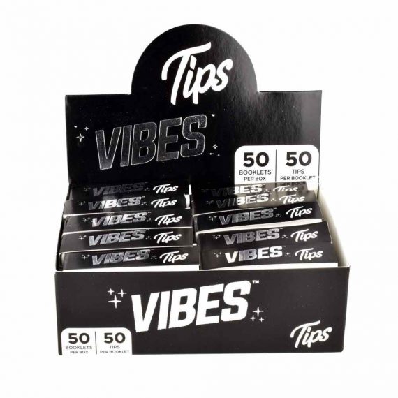 Vibes Tips Rolling Paper 50 Pk. 1 1/4 1766-10