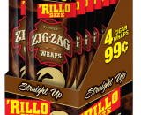 Zig Zag Rillo Wraps Straight Up 4 for 0.99 ZZRILLOSTR-3P