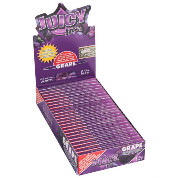 Juicy Jay Papers Grape 1 1/4 24Ct 7161650000000