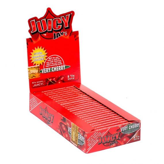 Juicy Jay Papers Very Cherry 1 1/4 24ct 2398