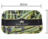 King Palm Rolling Tray Medium- Royal