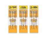 Swisher Sweets Cigarillos Foil Mango 30 Pouches of 2 SKU-832-Half Box