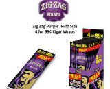 Zig Zag Rillo Wraps Grape 4 for 0.99 ZZRILLOGRAPE-3P