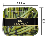 King Palm Rolling Tray large- Royal